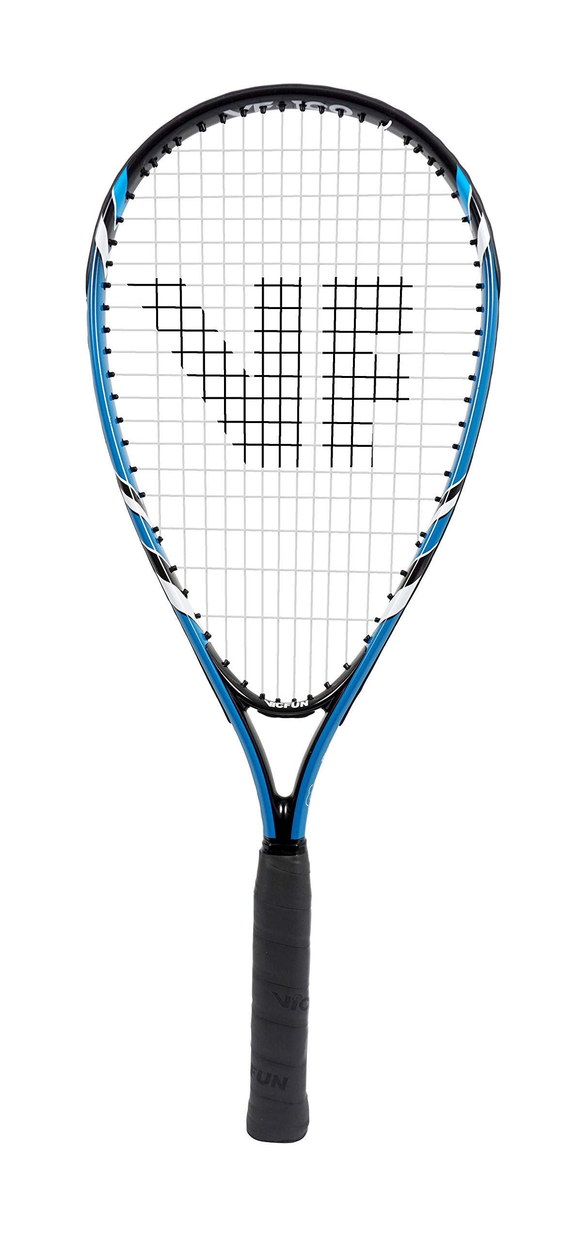VICTOR Speed-Badminton zestaw 100 sztuk – 2 rakietki do badmintona, 3 piłki i wysokiej jakości torba do badmintona zestaw field