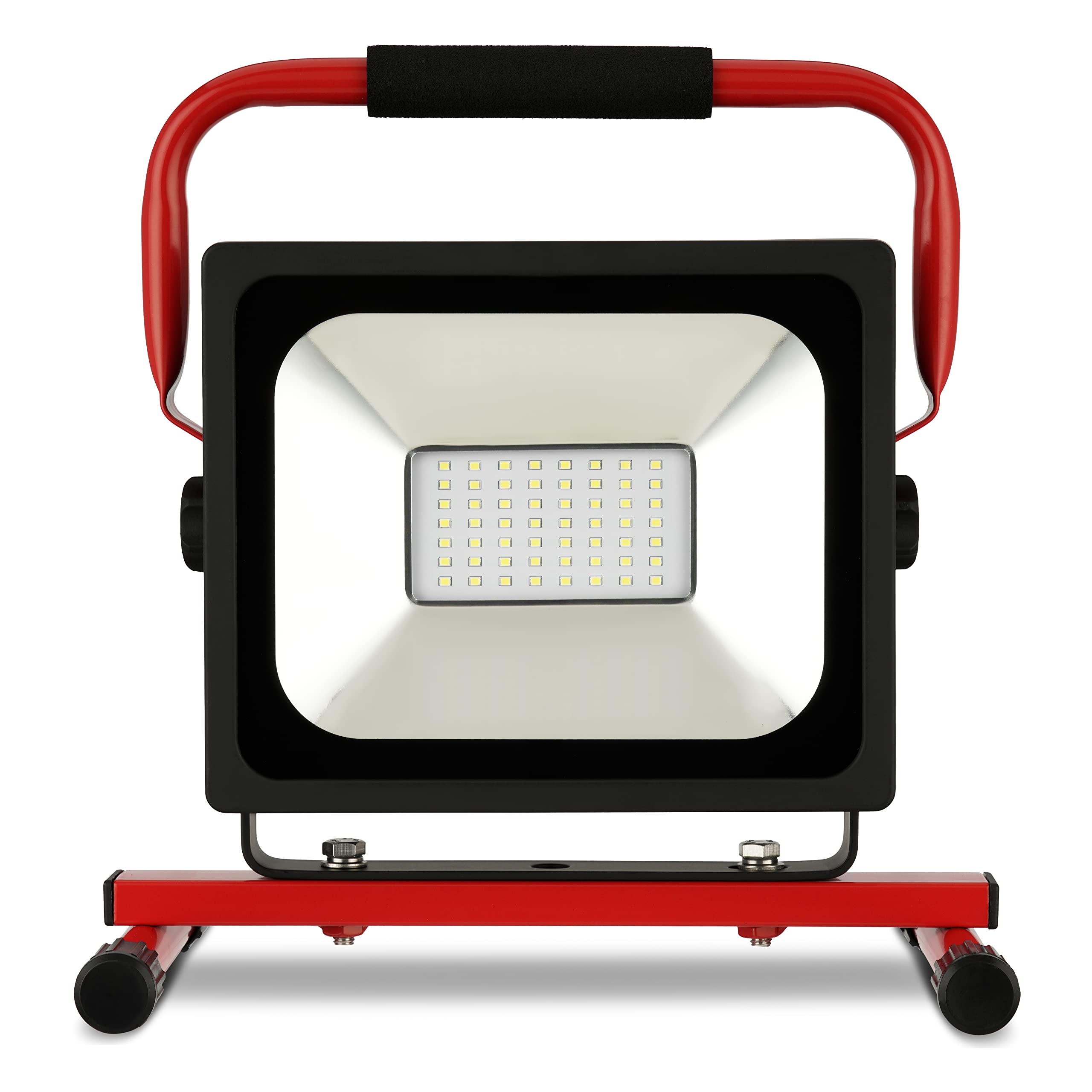 REV 2706333000 - Foco led con batería, 30 W, 2100 lm, IP54, color rojo