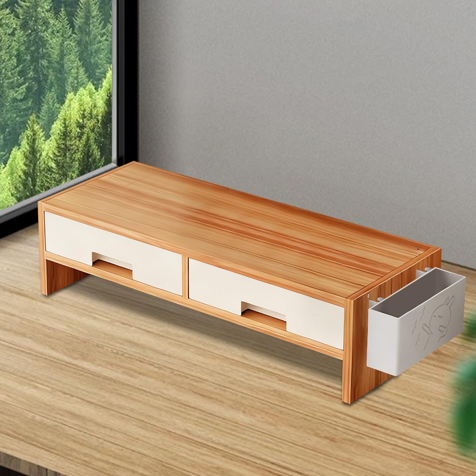Base Elevadora Para Monitor De Ordenador Organizador De Soporte Para