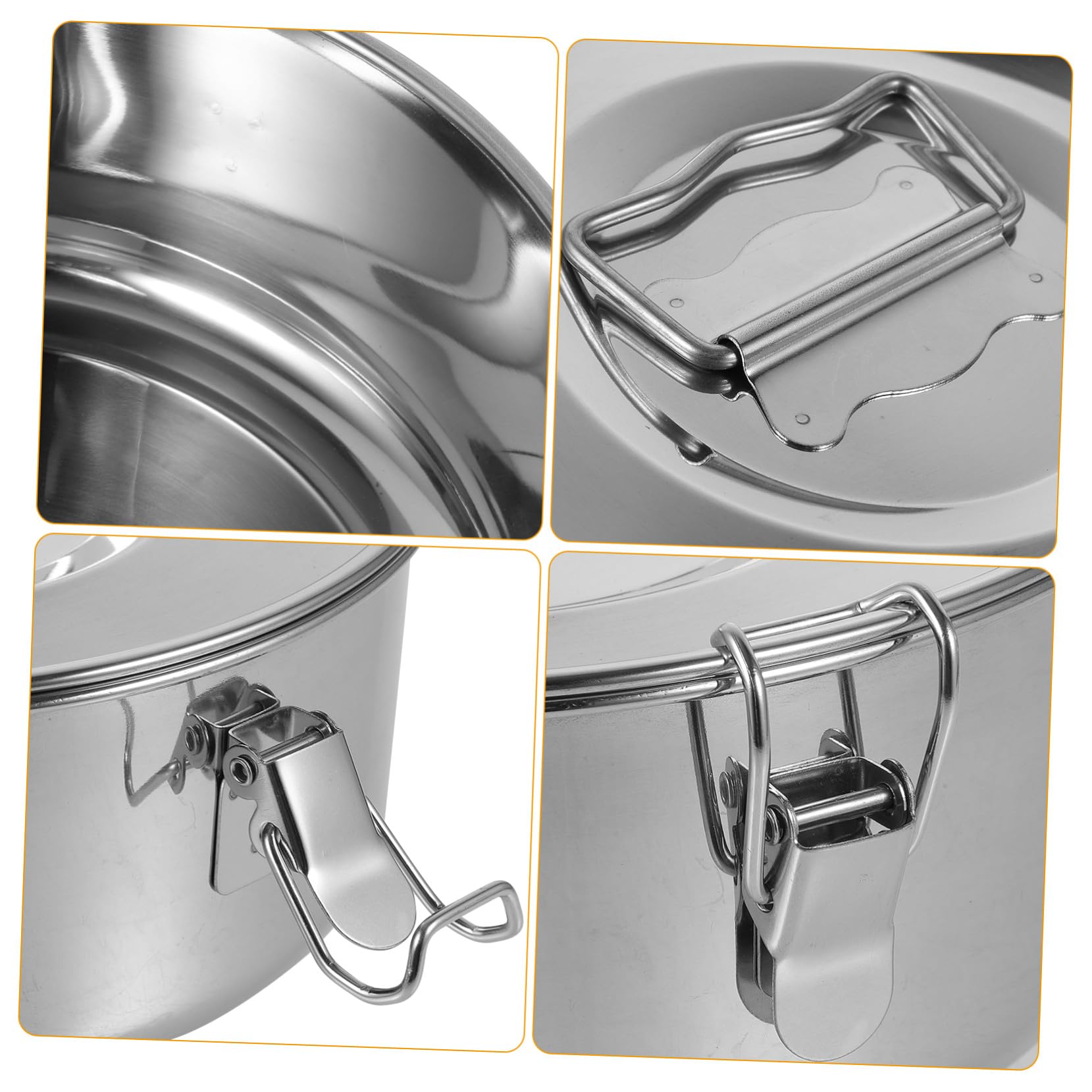 Molde para Hornear de Acero Inoxidable Plata para Flan con Asa