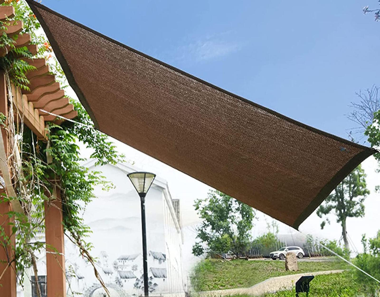 AuMarndi Garden Shade Cloth Uv Protection Canopy Rectangle 90 Sunblock