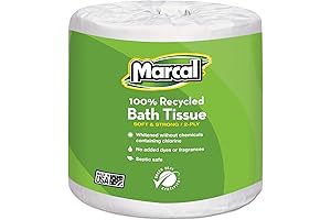 Marcal Bathroom Tissue Specifically Designed for TV Time