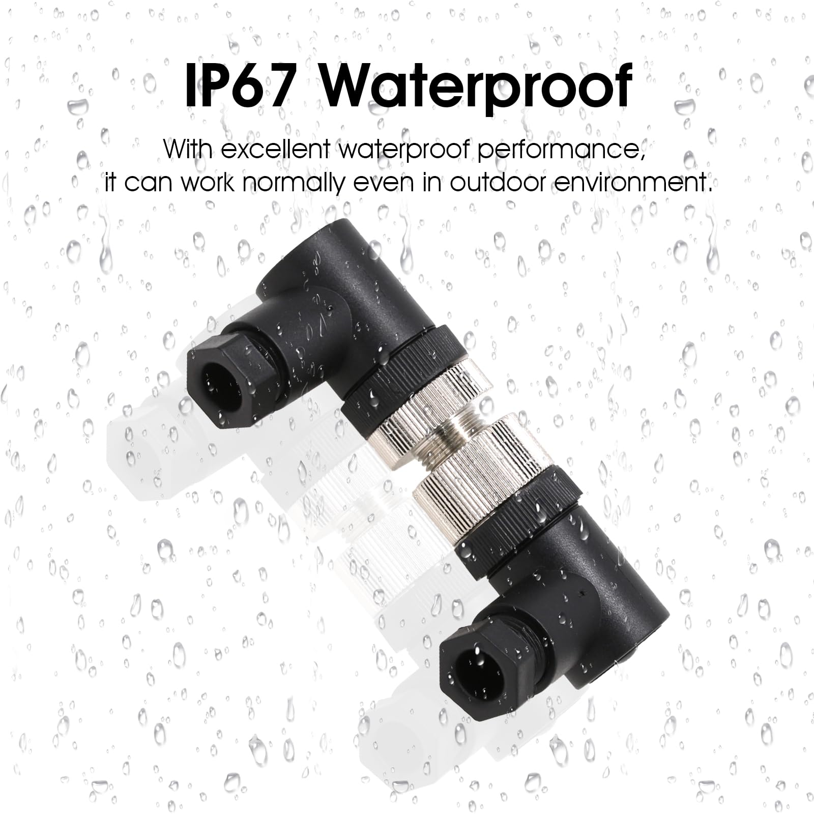 M12 5 pin maschio e femmina A codice connettore sensore industriale impermeabile ad angolo retto 12 mm cavo NMEA 2000