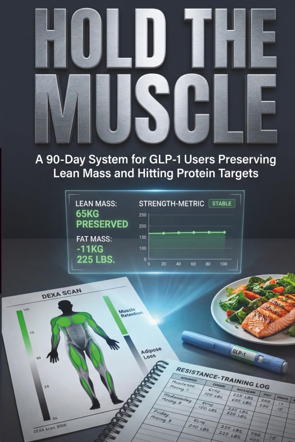 Hold The Muscle: A 90-Day System for GLP-1 Users Preserving Lean Mass and Hitting Protein Targets: 2 (The GLP-1 Optimization Series)