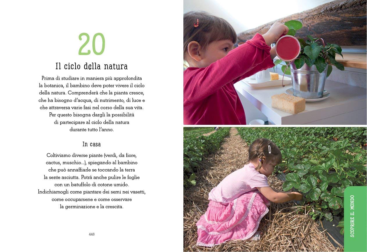La guida di attività Montessori 0-6 anni. Per accompagnare la «mente assorbente» del bambino