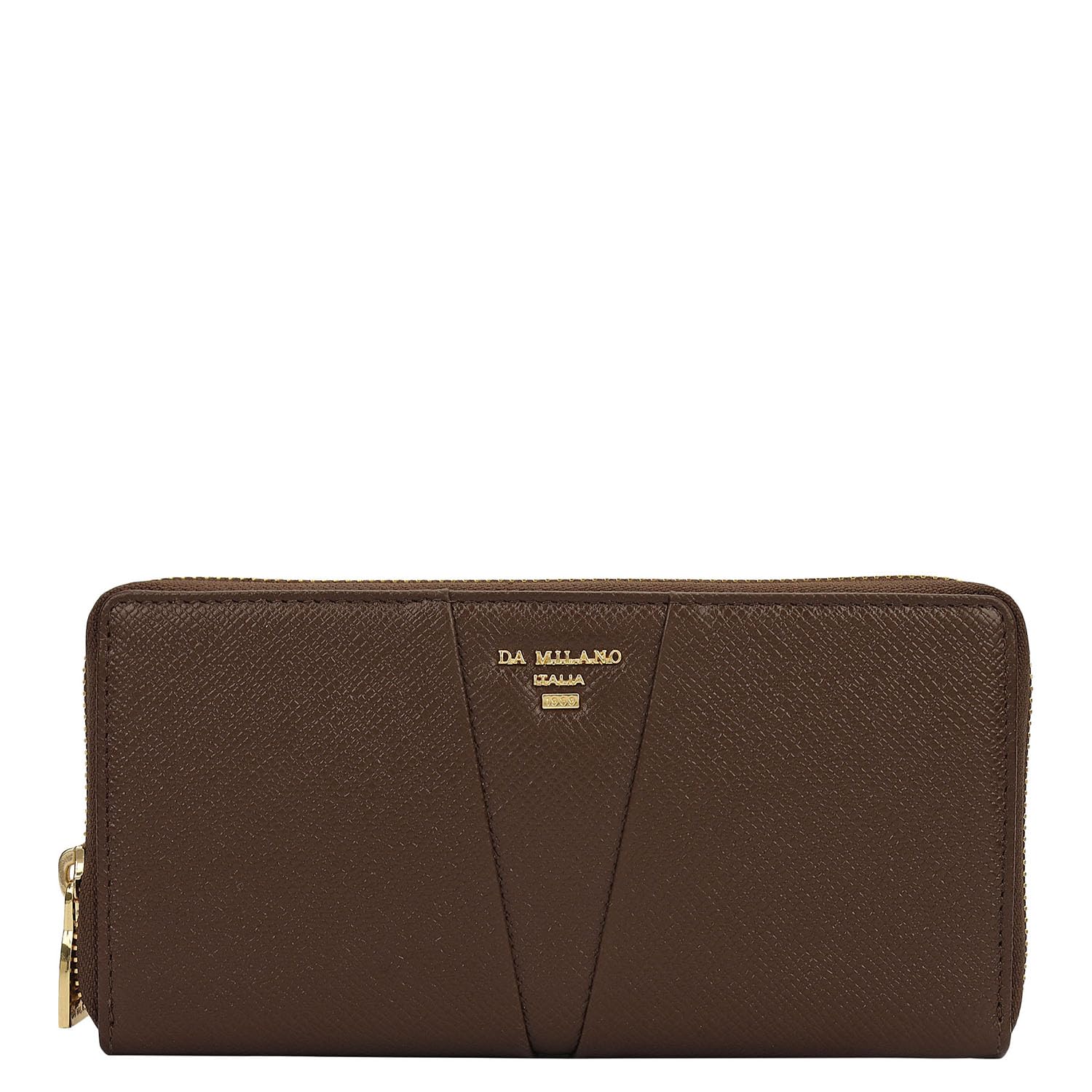 Premium Leather Wallet for Women | Multi Compartment Travel Wallet - Brown (10072A-OL)-image-0