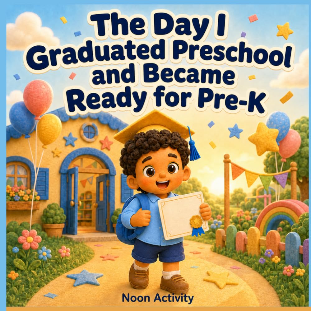 The Day I Graduated Preschool and Became Ready for Pre-K: A Sweet Preschool Graduation Picture Book for Kids About Growing Up, Friendship, School Memories, Confidence, and Getting Ready for Pre-K