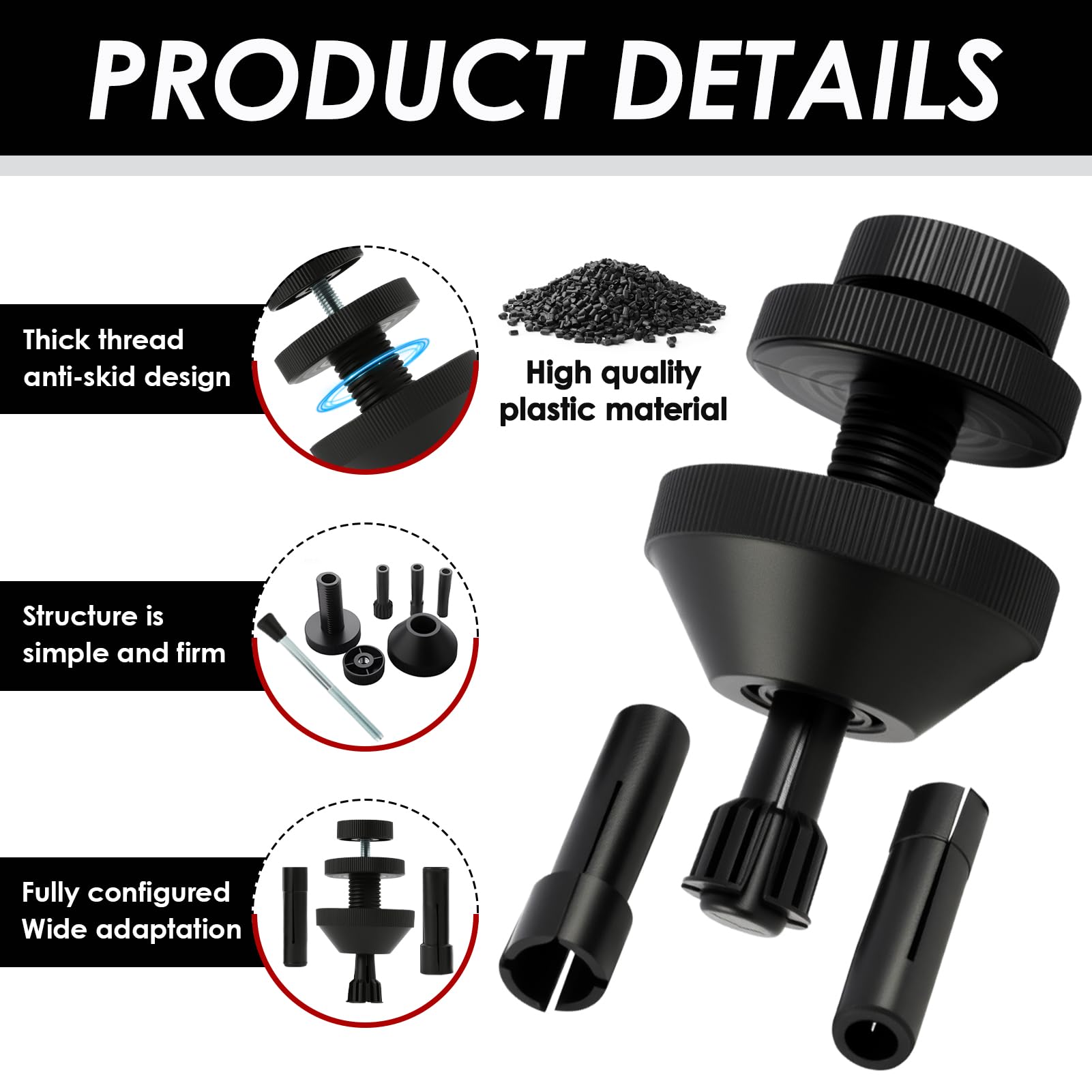 Utensile Universale per Allineamento dei Dischi di Frizione, Strumento di Allineamento per Auto e Camion, Kit per Montaggio e Centratura della Frizione, Kit Centratura Frizione, Facile da Usare