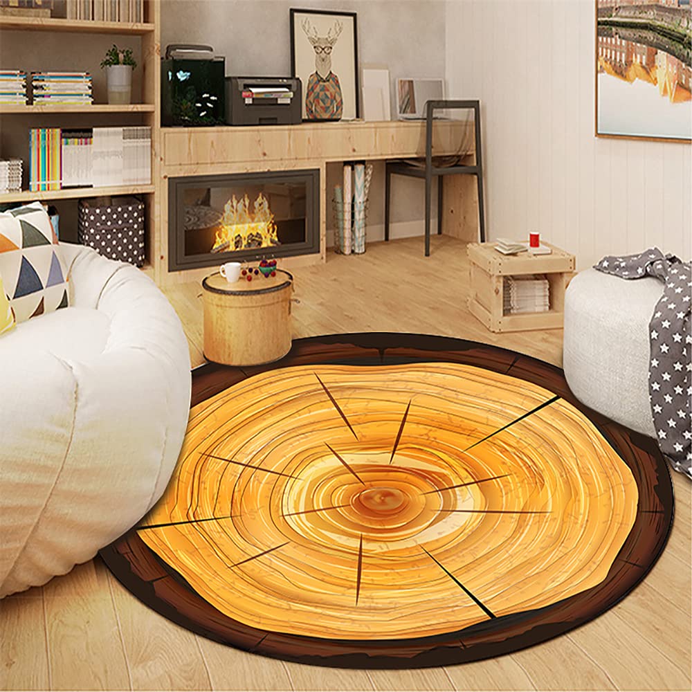 Tapis rond shag lavable pour sublimer une entrée de maison ou une chambre à coucher cocooning