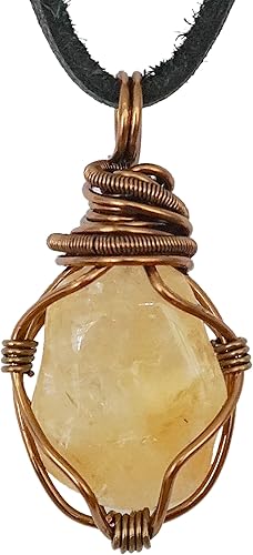 Vista 17 de Designs by Nature Gems Collar de cristal de piedra natal para hombre - Bronce antiguo