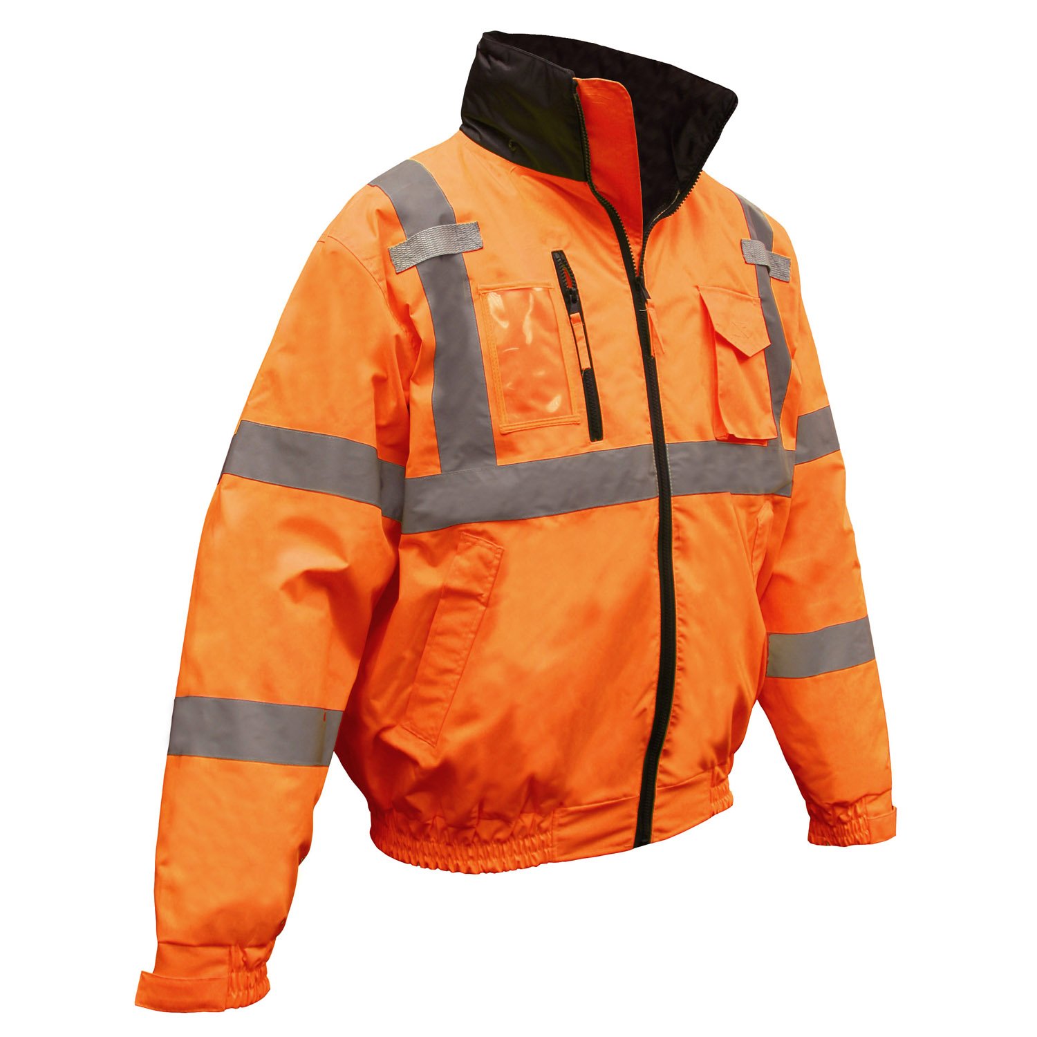 Radians SJ21-3ZOS-5X Hi Viz Class 3 Three In One Bomber Jacket, Orange, 5 Extra Large