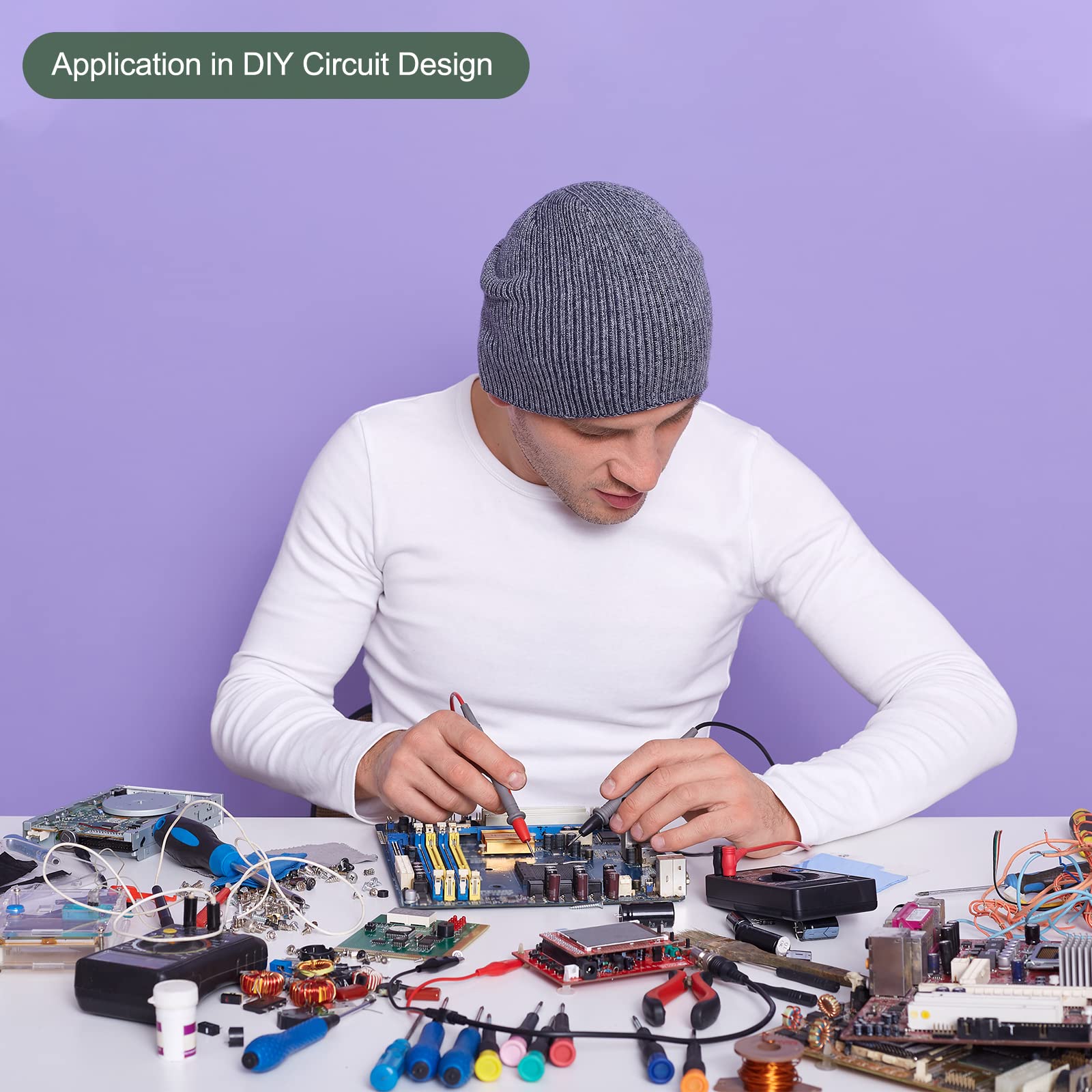 40 Résistances Film Oxyde Métal 3W 100K Ohm - Pour Équipement Électrique, Haute Température