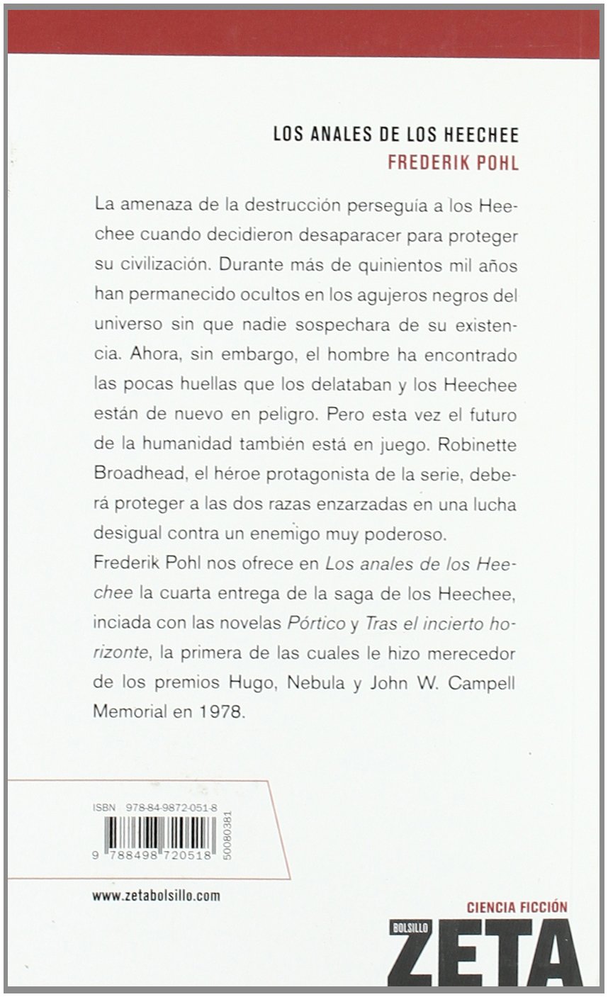 LOS ANALES DE LOS HEECHEE: LA SAGA DE LOS HEECHEE IV: 00000 (BEST SELLER ZETA BOLSILLO)