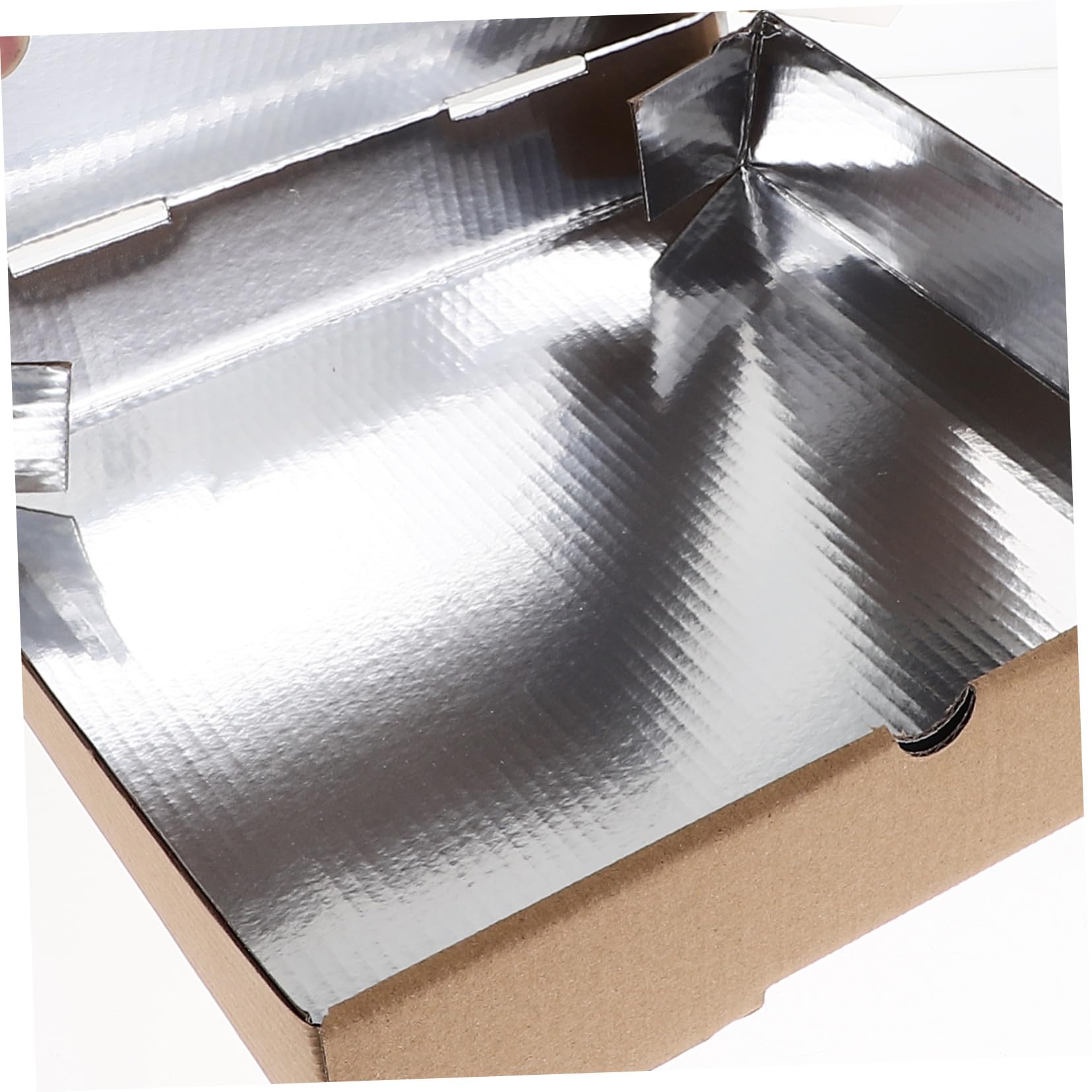 10 piezas Caja para Pizza de Cartón Grueso de Unidades Contenedor Seguro para Comida para Restaurantes Pedidos para Llevar y Fiestas Diseño Compacto y Ligero