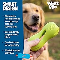 Vista 7 de West Paw Design, Juguete para perro Qwizl Aqua Pequeño