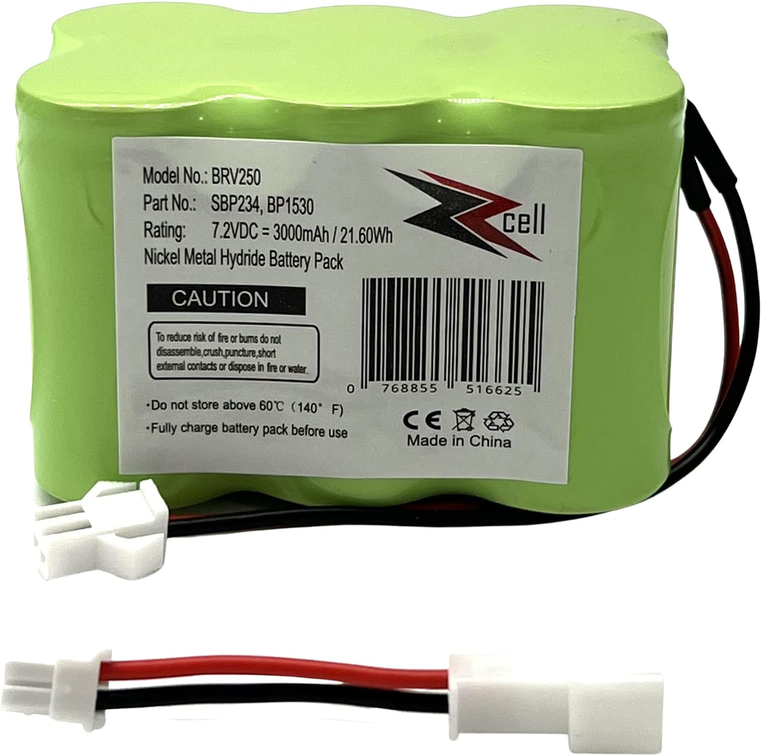 ZZcellBattery Replacement for Birdog USB Satellite Signal Meter Versions 2.5, 3, 4 SBP234, BP7233-2 USB Plus BIRDOGUSBPLUS