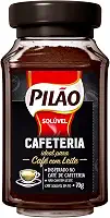 Café Solúvel em Pó Pilão Cafeteria Vidro 70g