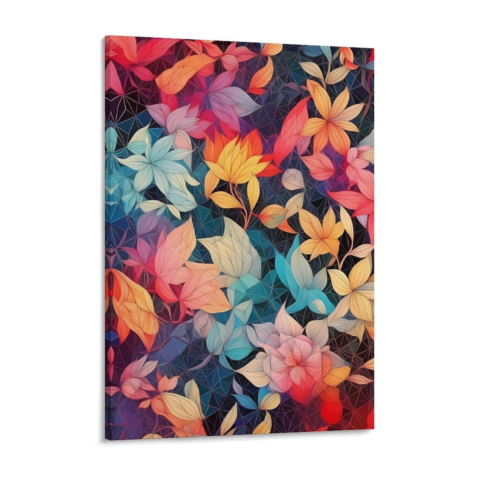 Colorful Printing Canvas Wall Art for Bedroom 18x24inch Canvas Prints Artwork for Walls Modern Picture Artwork Painting for Living Room Aesthetic Wall Paintings for Bathroom Kitchen Office De