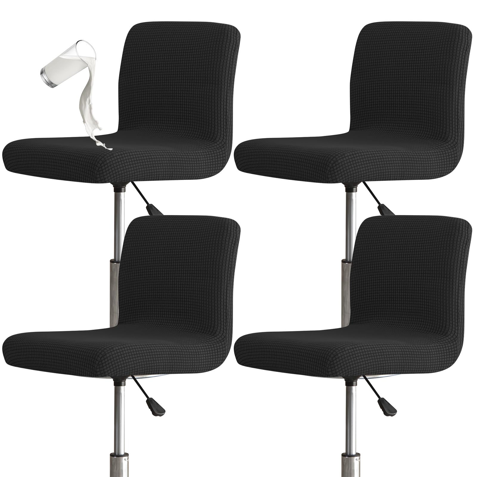 Chair Covers Bar Stool Cover 4pc Bar Chair Cover Swivel Bar Stool Slipcover