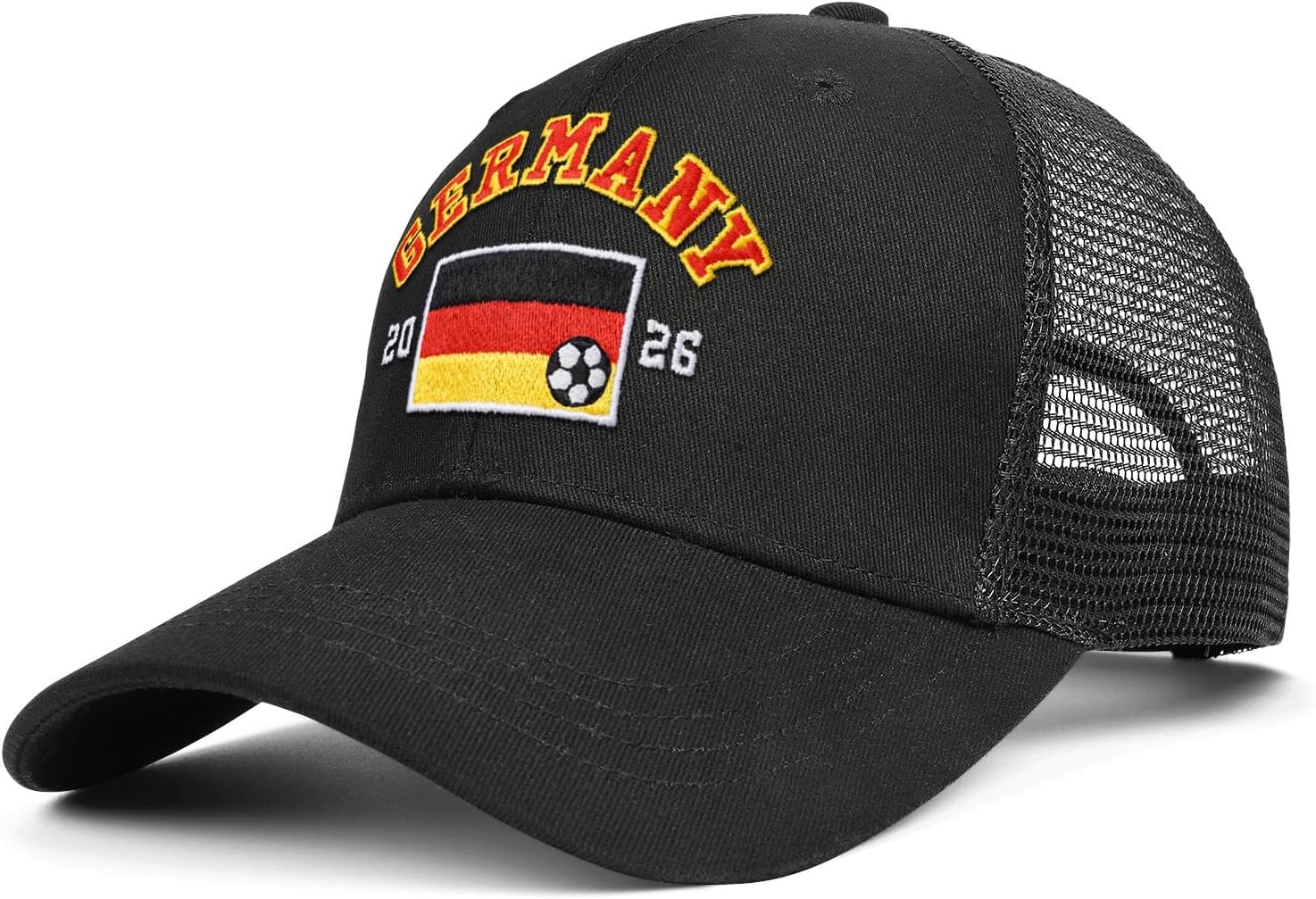 Adjustable State Flag Trucker Hat Mesh Baseball Cap with Embroidered Patch for Men Women image 5