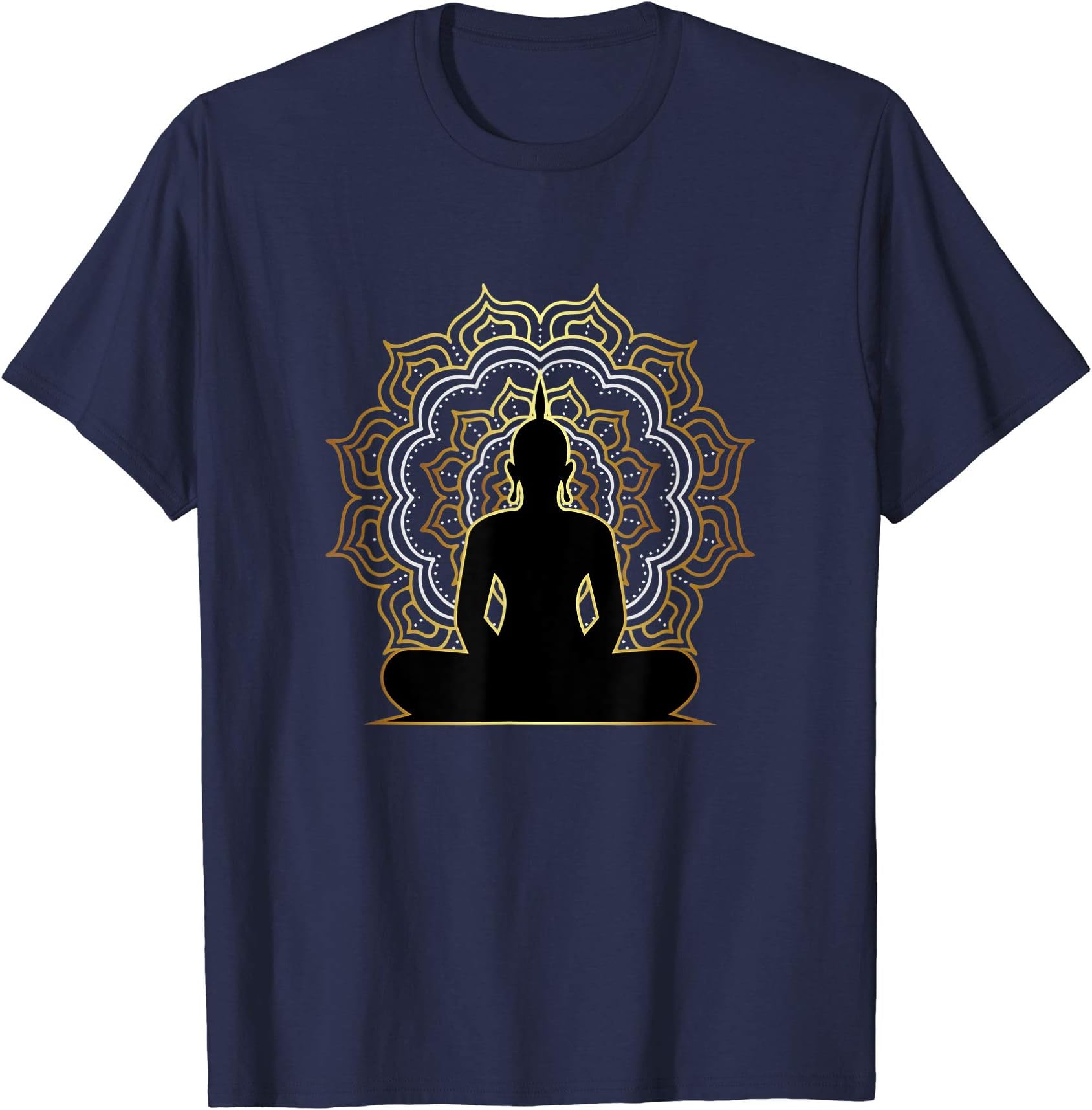 Buddha Meditation T shirtSpiritual Buddhist Yoga Tee T-Shirt