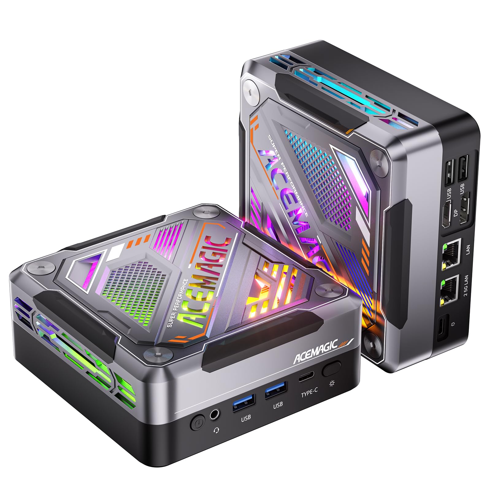 サイバーパンク MINI PC RGBライティング LEVEL∞ RGB Build 最新モデルをレビュー｜ライティングが美しい