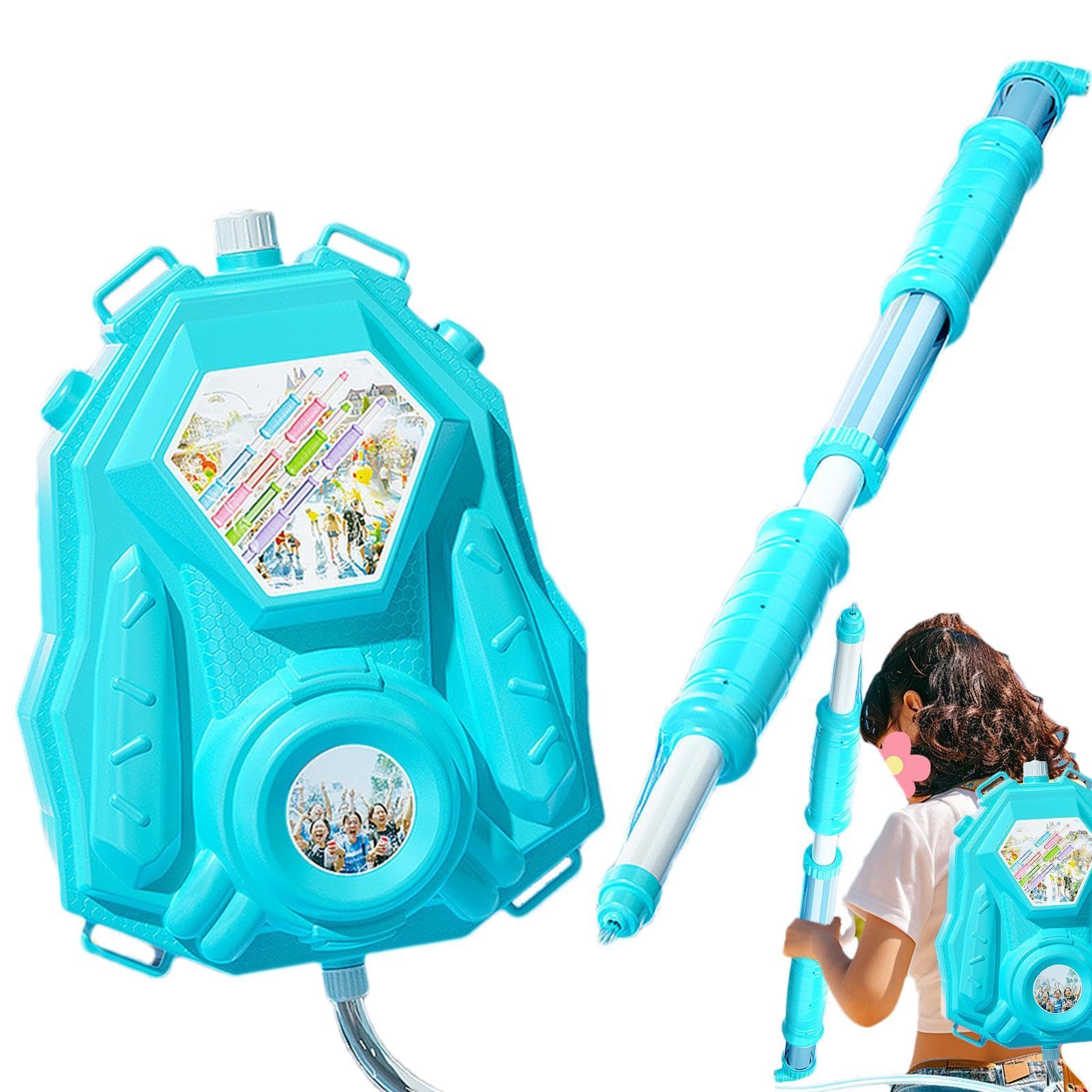 Giochi per piscine d'acqua,Giochi acquatici per zaini,Giochi d'acqua per | esterni estraibili a tenuta stagna Iniettore di giochi d'acqua | Giocattolo creativo estivo all'aperto Giocattoli per spruzzi