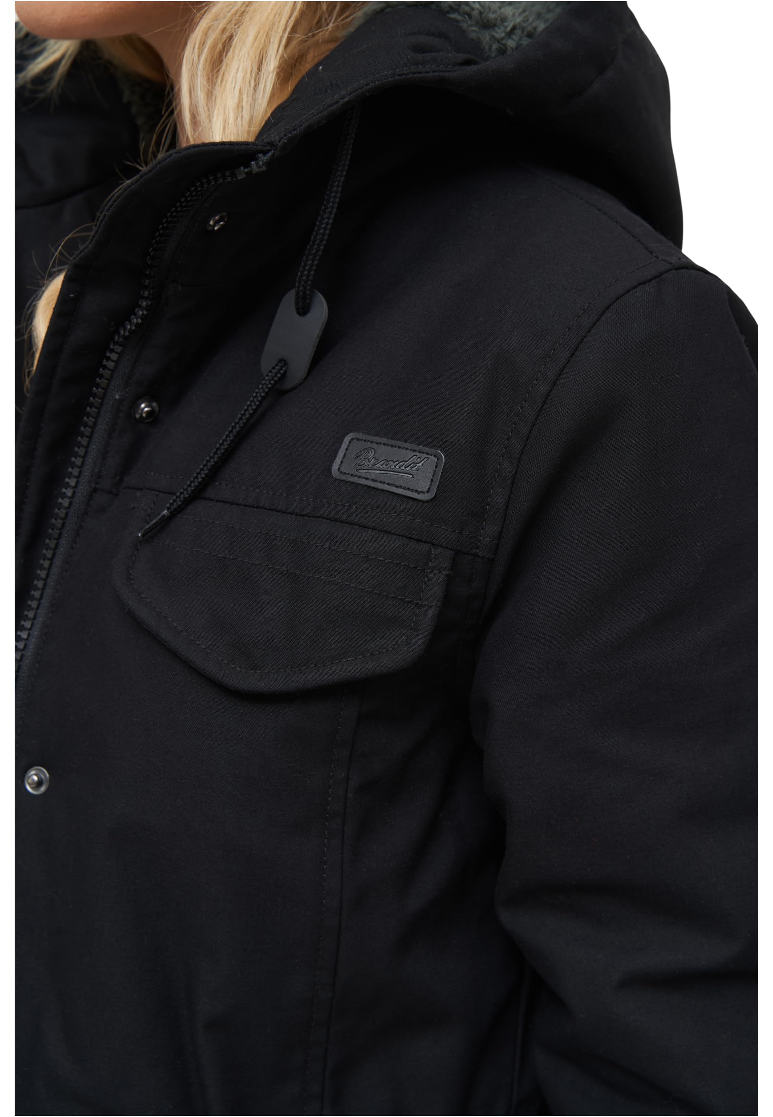 Brandit Marsh Lake parka damska, czarny, 5XL