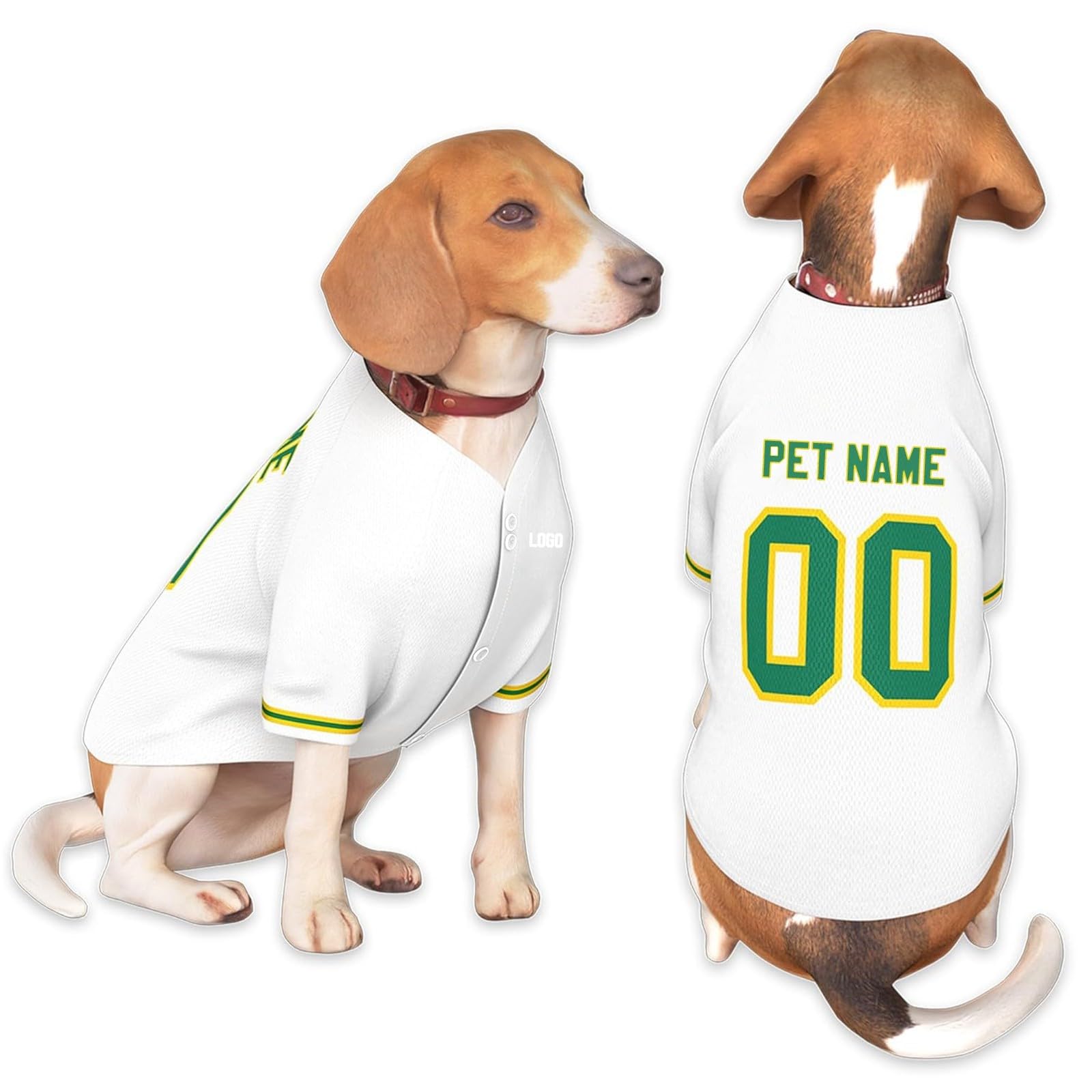 Customised Dog T Shirt With Name Number Dogs Baseball Jersey Personalized Team Dog Shirts Cat Pet Costume