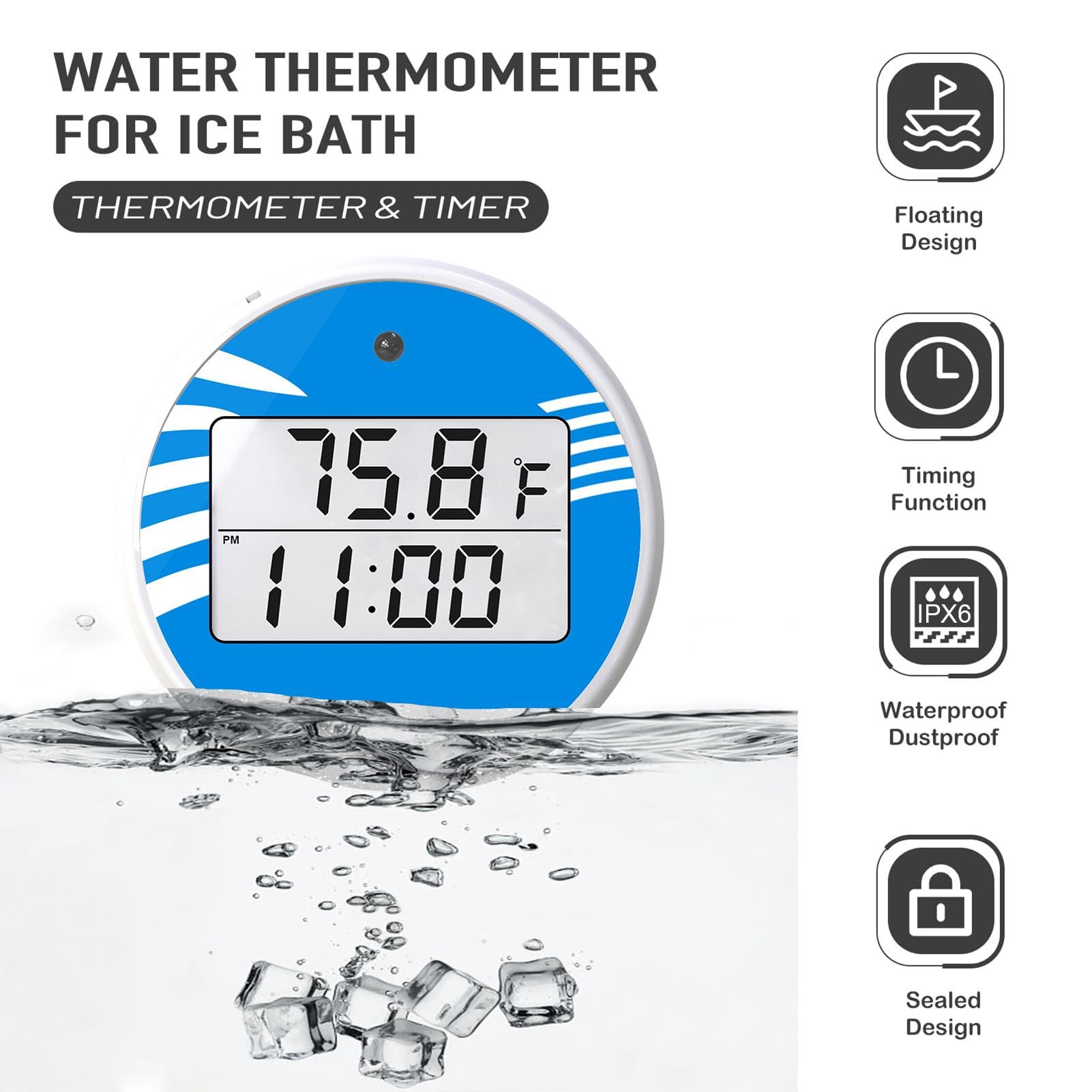 Thermomètres Pour Bain De Glace, Thermomètres À Eau Pour Bain De