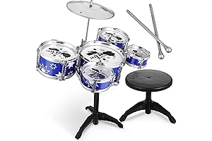 Milisten Toddler Drum Set: Percussion Delight for Little Musicians