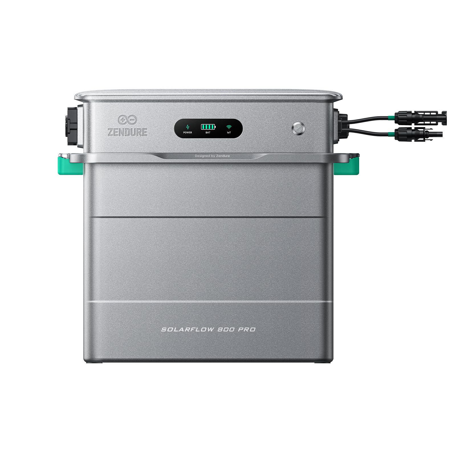 Zendure SolarFlow 800 Pro, Centrale Balcon avec Stockage, Système de Gestion d'Énergie IA, 4 MPPT, Entrée Solaire 2640W, Charge AC 1000W, Sortie 800W, Batterie 1,92 kWh, TOU