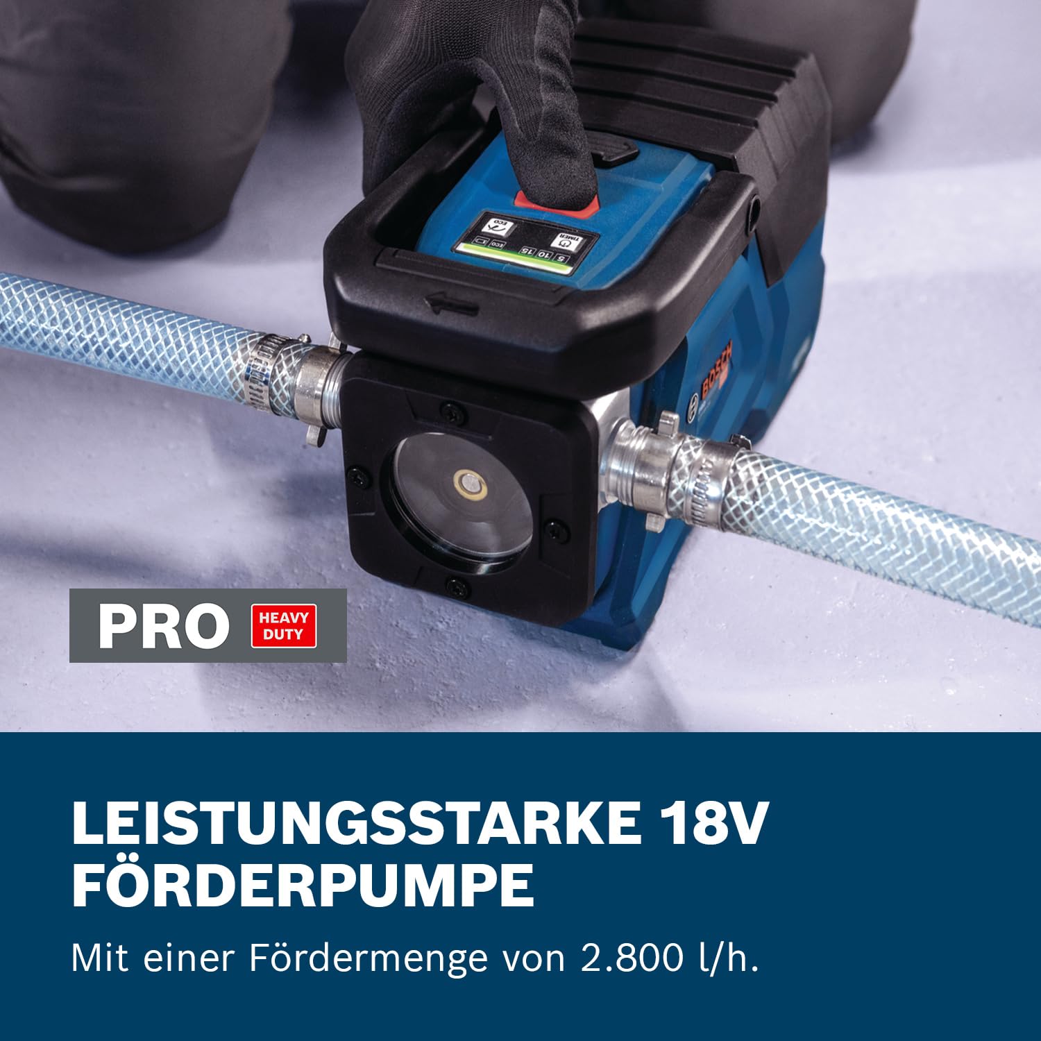 Bosch PRO 18V System Akku-Förderpumpe GTP18V-28 (ohne Akku)