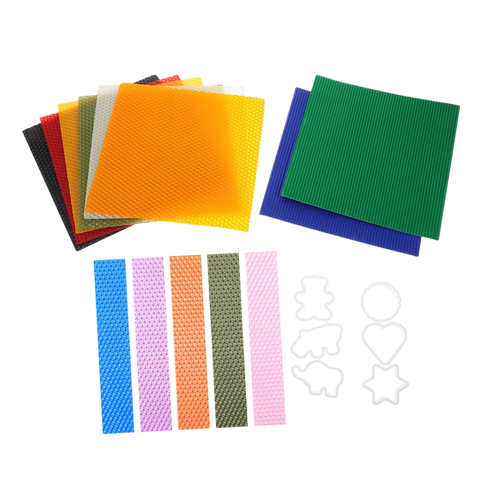 YARNOW Kit de Manualidades Velas de Cera de Abejas para Niños 1 Juego
