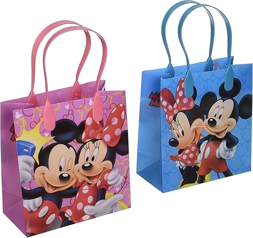 24 bolsas de regalo de Disney Mickey Minnie Mouse para regalar