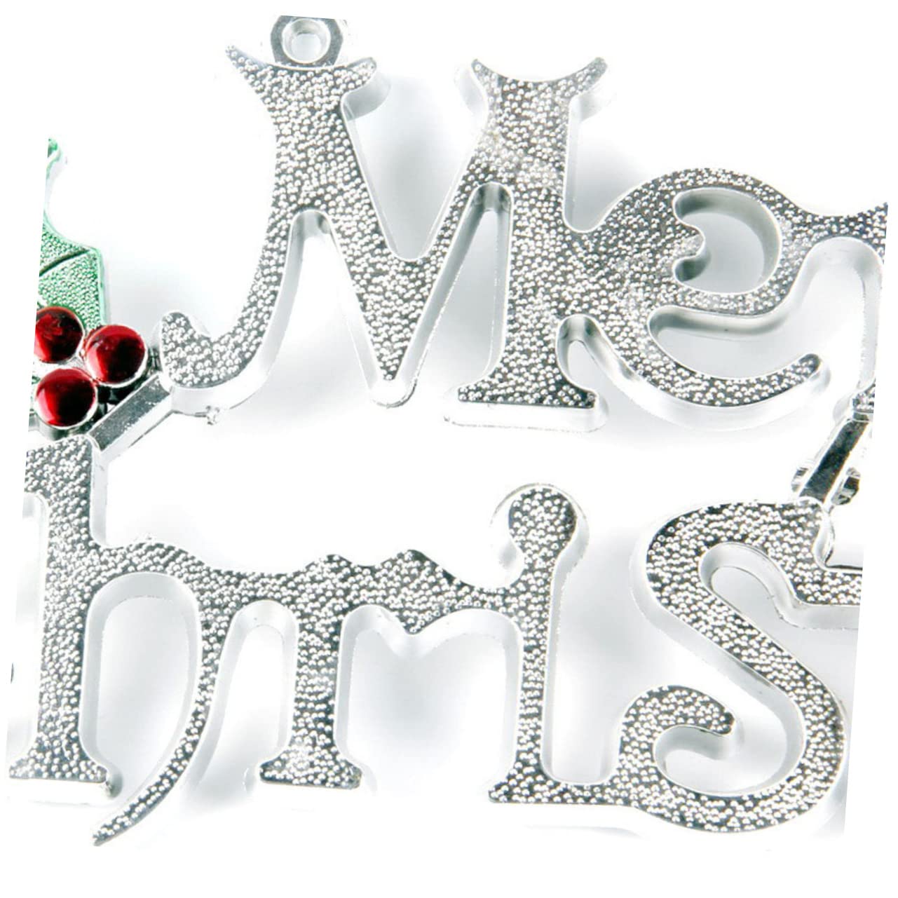 Garneck 40cm Merry Christmas Door Decor Outdoor Christmas Tree Ornament Holiday Decor Reusable