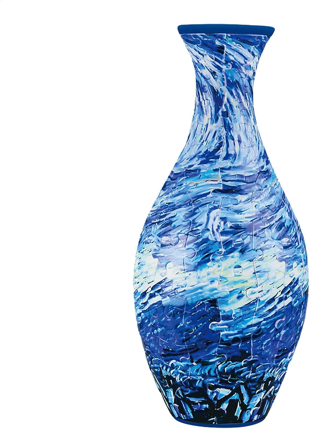 Vase, Curved Puzzle Vase, Jigsaw Puzzle Flower Vase, Puzzle Planter, Flower Vase Puzzle, Jigsaw Vase, Flower Planter Puzzle, Decorative Vase Puzzle for Housewarming Vase Gift