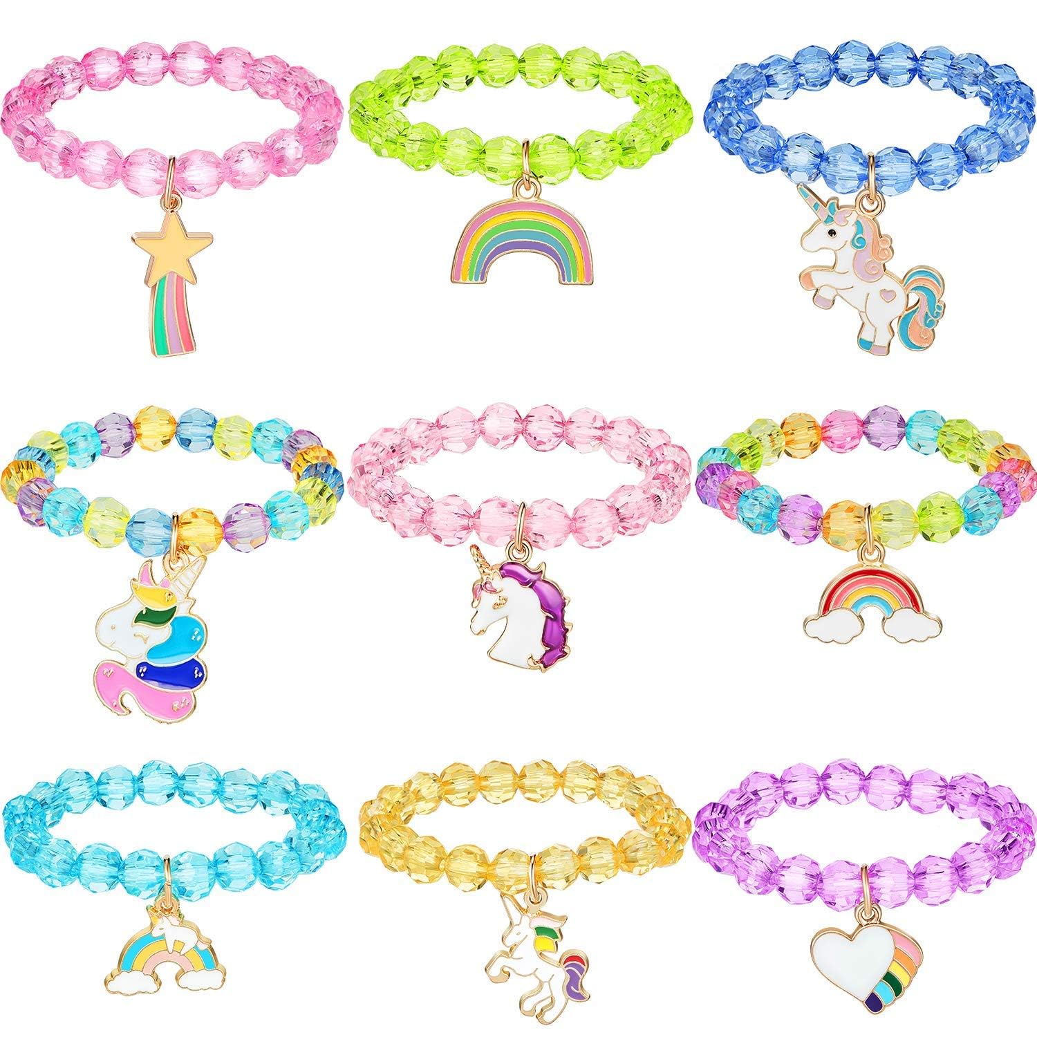 See full amazon price history chart for Venzina® 9 Pieces Unicorn Bracelet For Kids Crystal Bracelet for Unicorn Birthday Supplies Bracelet for kids jewellery for girls (multi1) Venzina® 9 Pieces Unicorn Bracelet For Kids Crystal Bracelet for Unicorn Birthday Supplies Bracelet for kids jewellery for girls (multi1) (B0CP6ZMGDV) Amazon Price History, Amazon Price Tracker