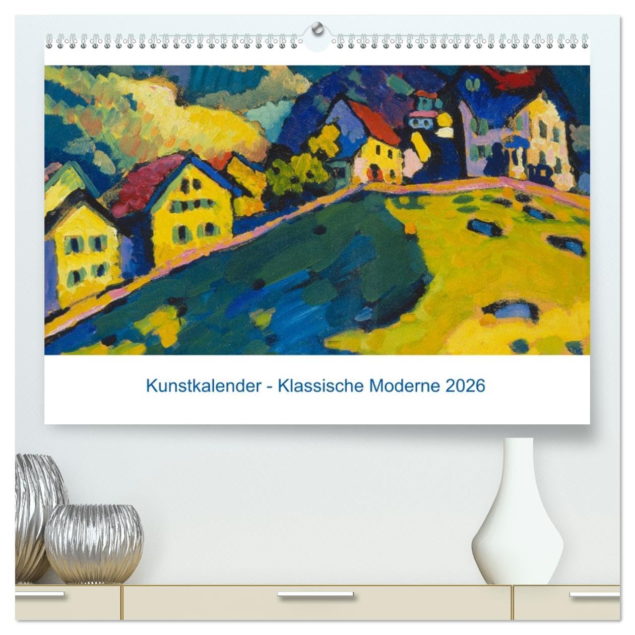 Klassische Moderne 2026 - Mit Kunst durchs Jahr (hochwertiger Premium Wandkalender 2026 DIN A2 quer), Kunstdruck in Hochglanz: Zwölf schöne Gemälde ... des 20. Jahrhunderts (CALVENDO Kunst)
