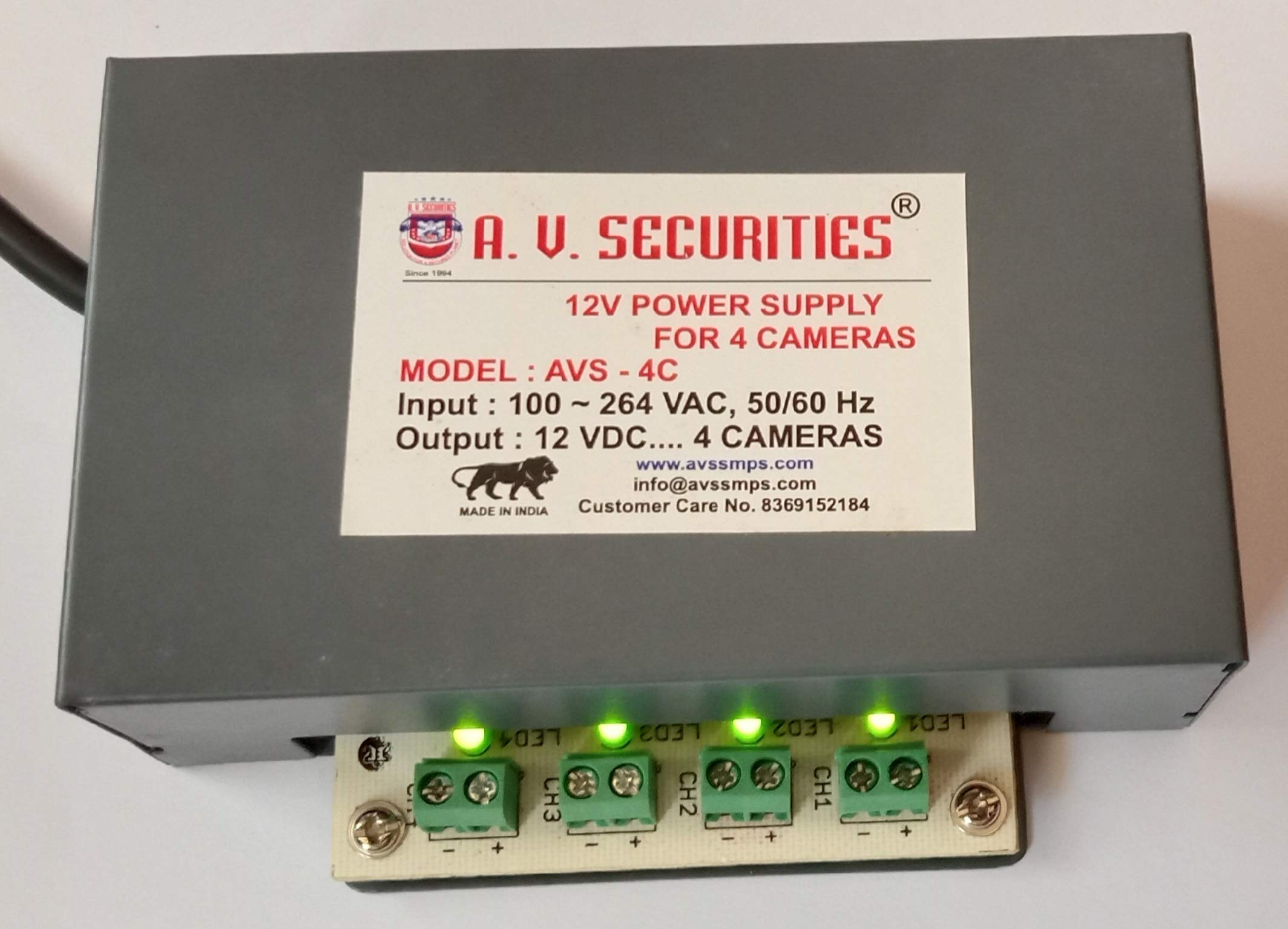 CCTV SMPS for 4 Cameras Model. AVS-4C-image-32