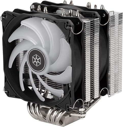 Miniatura 8 de SilverStone Technology Hydrogon D120 ARGB Enfriador de CPU de doble torre, HYD120-ARGB, ahora con soporte LGA1700
