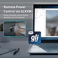 Vista 6 de GL.iNet Comet (GL-RM1) y Fingerbot - Control remoto de potencia para PC