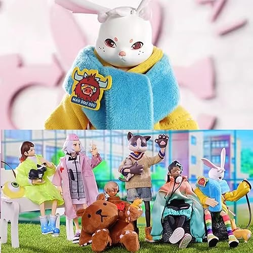 Miniatura 3 de CALEMBOU Caja ciega de muñecas, diseño aleatorio de la serie de hospital de mascotas, figura de acción coleccionable de 6.7 in6.7 pulgadas, muñecas