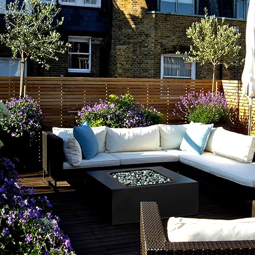 Miniatura 6 de Skyflame - Vidrio de fuego mezclado de 10 libras para hogueras de chimenea