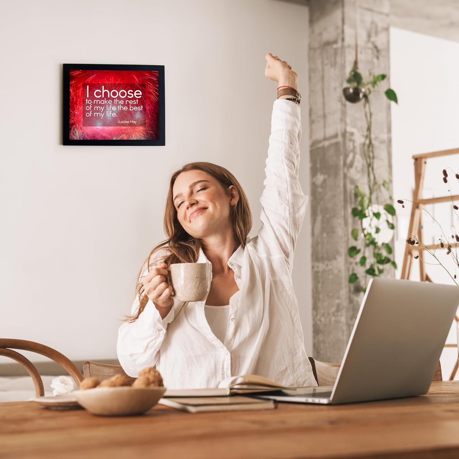 AMERICAN LUXURY GIFTS Inspirational Wall Art Print - 8x10' Positive Affirmations for Living Room, Office, Dorm, or Bedroom Decor, Unframed - Image 4