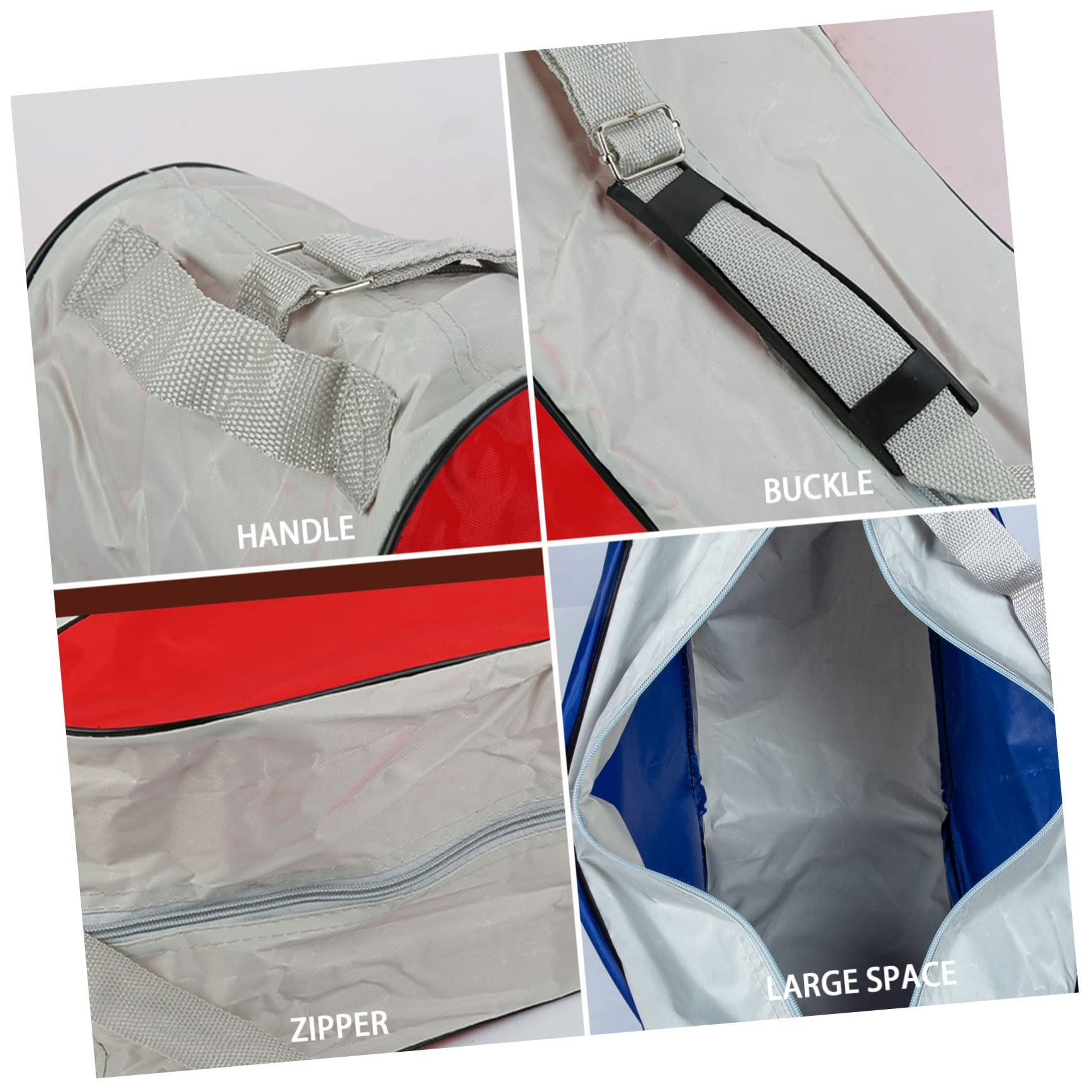 BESPORTBLE Borsa per Pattini 3 Pezzi in Poliestere per Uso Outdoor | Formato Portatile, Look Semplice e Moderno, Custodia per Pattini a Rotelle e Ghiaccio
