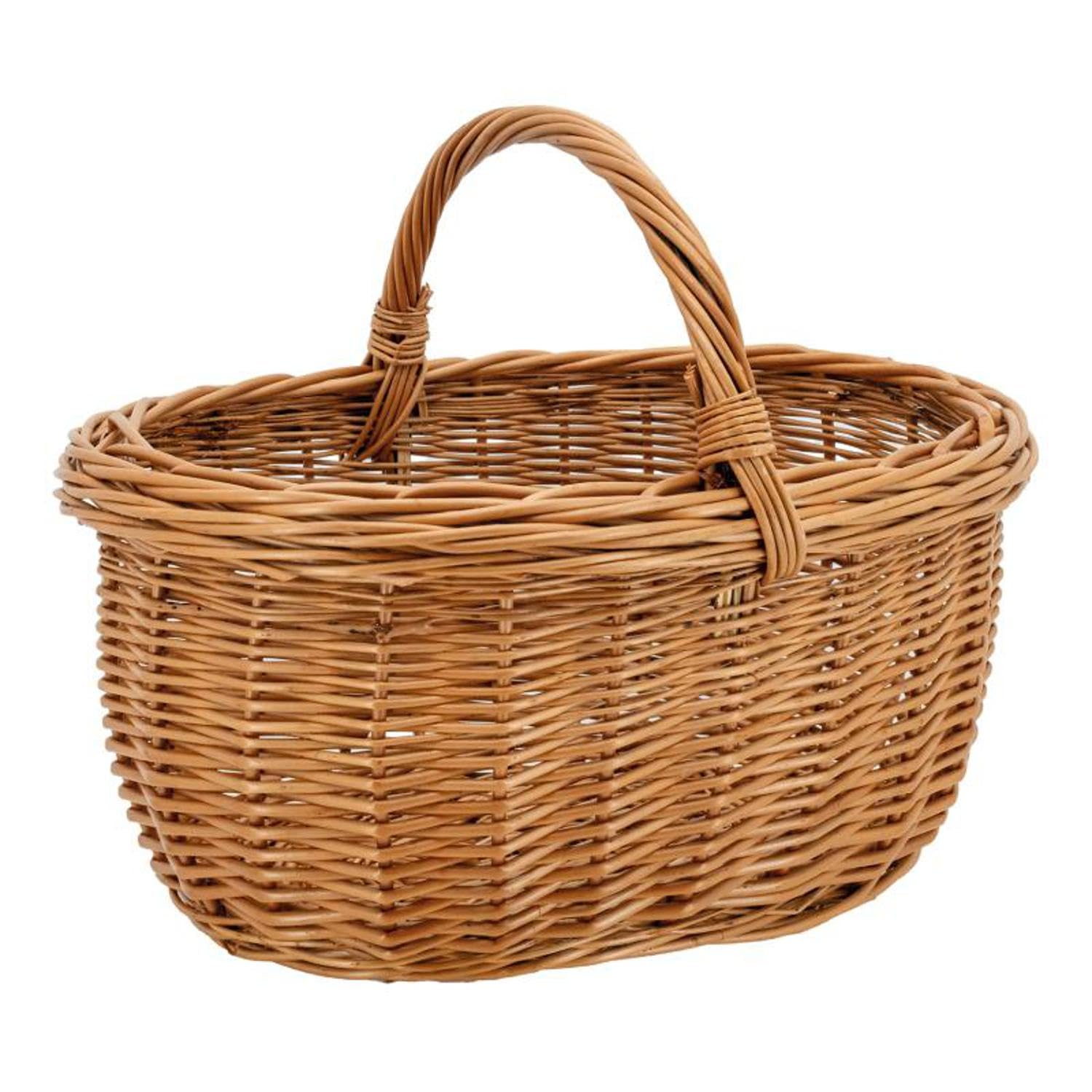 AUBRY GASPARD Panier Osier Buff