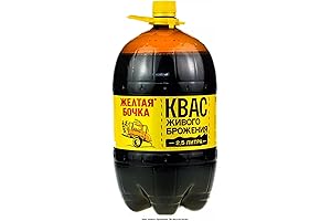 Yellow Barrel Kvass: A Refreshing and Nourishing Russian Beverage