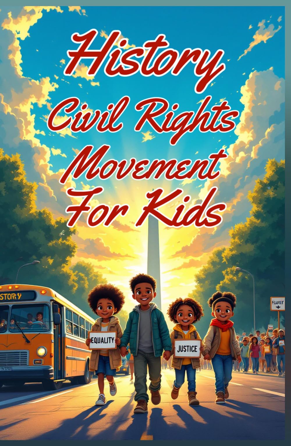 History Civil Rights Movement for Kids: True Stories of Courage, Segregation, Leaders, and the Fight for Equality — From Rosa Parks to Voting Rights (History Basic For Kids)