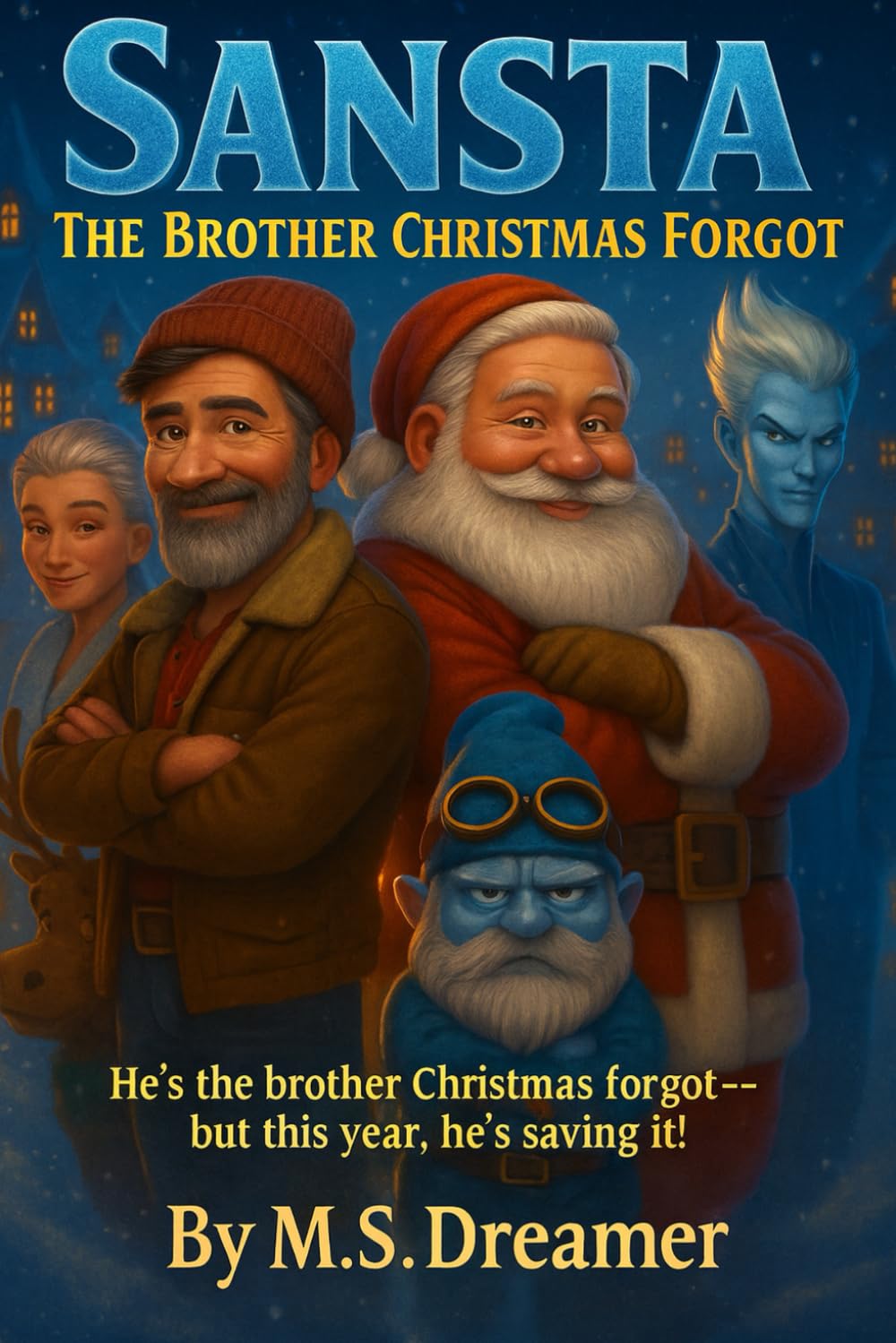 Sansta: The Brother Christmas Forgot: A Christmas Story About Family and Second Chances